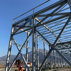 controventi con logo di opificio industriale